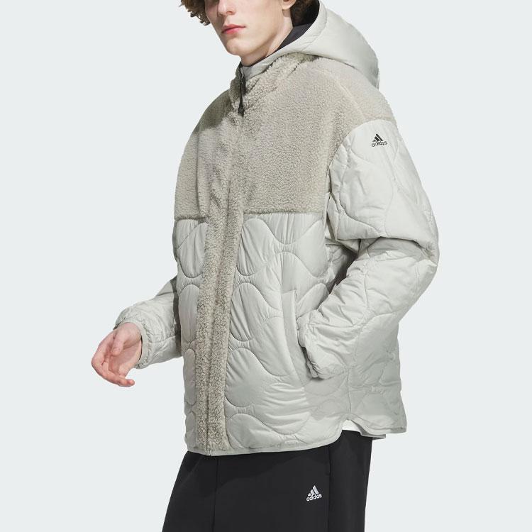 adidas Anul 2024 Jachetă reversibilă căptușită Bărbați Jachetă Negru IW4038