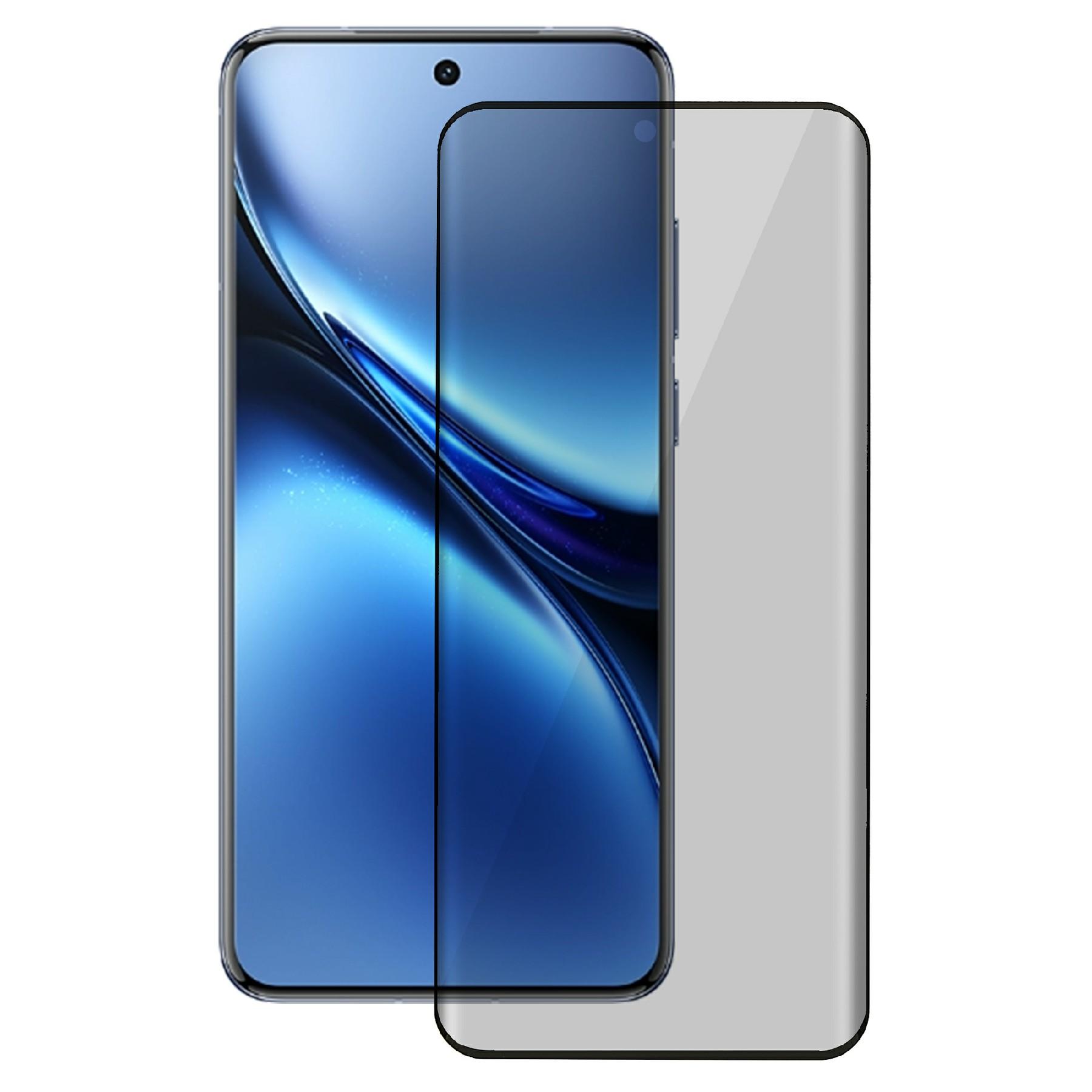 

For vivo X200 Pro 5G Anti-Spy Screen Protector 3D High Aluminum-Silicon Glass Film Type A