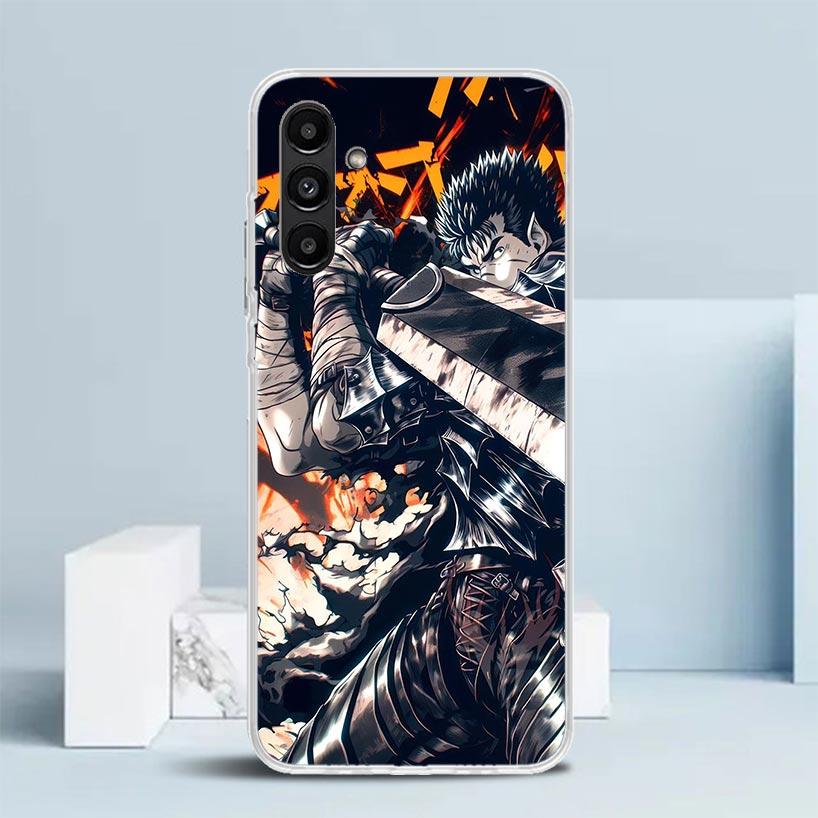 G-Guts B-Berserks Anime Phone Case For Samsung Galaxy A17 A37 A57 A16 A15 A14 A13 A56 A55 A54 A53 A36 A35 A34 A33 A26 A25 A24 A2