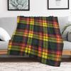 Buchanan M Original Scottish Tartan Throw Blanket Easy Care Comfortable Blanket for Couch
