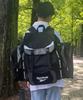 Backpack Kids Sub Backpack Large Capacity 50L A4 A3 Size Forest School Brand School Knapsack Included RKB2003 Black 2 F [Reebok]