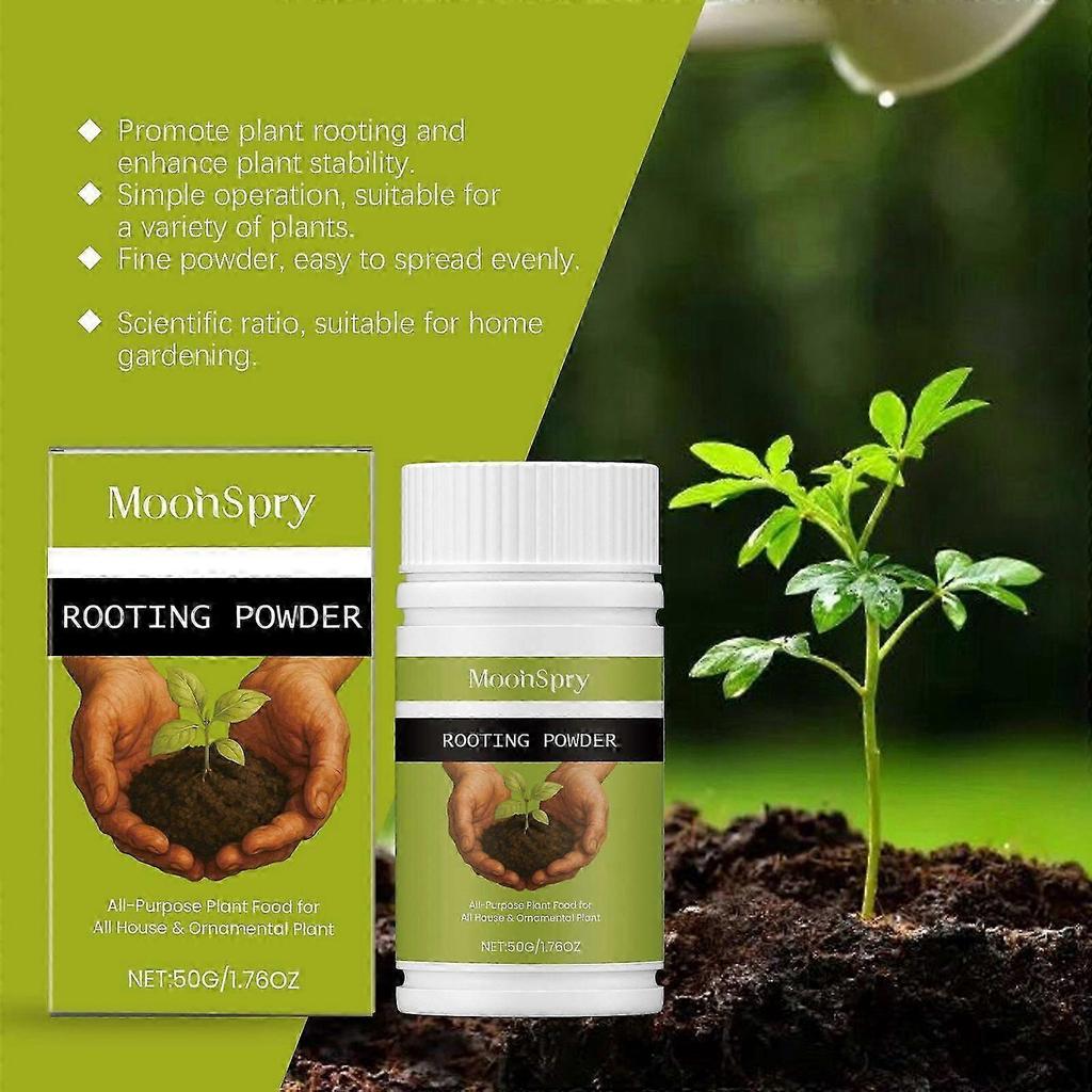 MoonSpry Rooting Hormone Powder, Plant Root Stimulator for Flowers Vegetables Garden