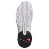 Adidas Courtjam Control 3 Comfortable Durable Wear-Resistant Low-Top Tennis Shoes Men Sneakers White Silver Pink JH5136