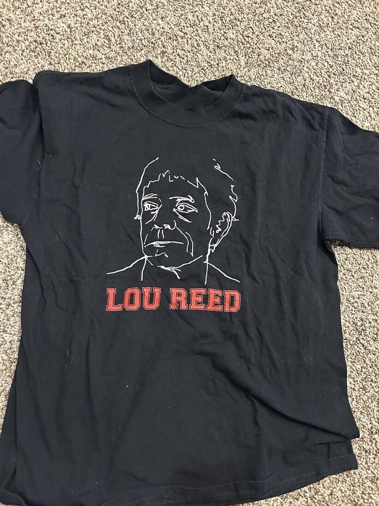 Lou Reed 2003 Tour Rock Tričko Unisex Tričko Všechny Velikosti S Až 4XL T109 Unisex Tričko