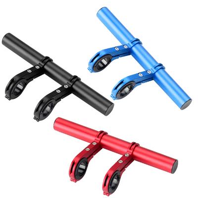 Multifunction  Handlebar Extension Bracket Flashlight and Light Support Clip Mount