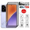 3 Pcs Tempered Glass For Xiaomi 15 14 13 12 11 Lite Pro Curved Full Cover Screen Protector For Xiaomi 15T 14T 13T 12T Pro