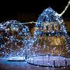 illumination string 50m 500 suitable for indoor and outdoor Christmas LED string available in 4 dark green memory remote Japanese instruction for and