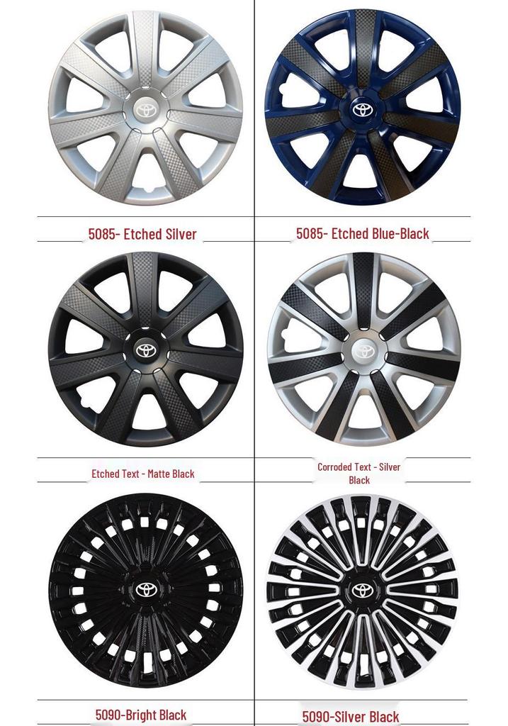 15" Plastic Wheel Hub Cap for Toyota Vios, Yaris L, and Corolla Sedan