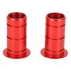 Mountain Road Cycle Hub Thru Axle Adapter 15MM To 12MM Front Thru Axle Adapter Aluminum Alloy Red