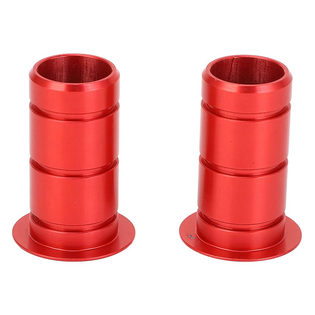 Mountain Road Cycle Hub Thru Axle Adapter 15MM To 12MM Front Thru Axle Adapter Aluminum Alloy Red