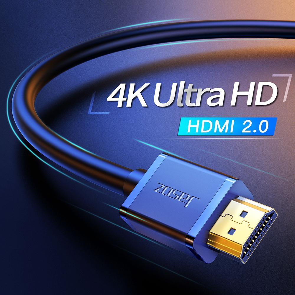 

JASOZ A102 T-A113 10m 1080P HDMI 2.0 Male to Male Cable Computer TV HD Video Cable Cord As Shown A