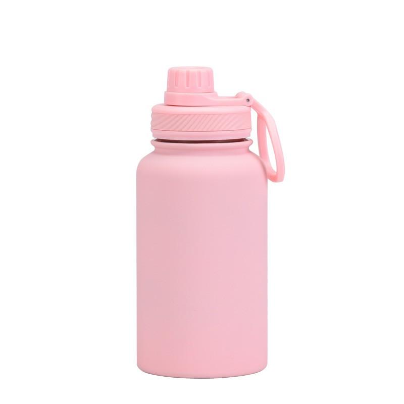 650ml Vacuum Insulated Stainless Steel Travel Water Bottle Outdoor Sports Office Daily Use Leakproof Portable 12H