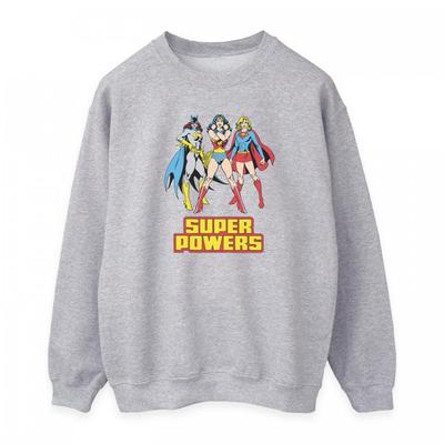 DC Super Hero Girls Womens/Ladies Super Power Wonder Woman Sweatshirt