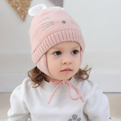 MK Bunny Newborn Earring Hat, Korean Baby Products