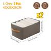 Laundry Clothes Organizer Storage Bag Clothes Foldable Clothes Storage Bag Portable Wardrobe Cloth Organizer Storage Box
