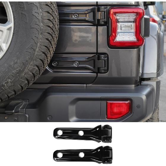 

JeCar Tailgate Hinge Cover Trim for 2018-2024 Jeep Wrangler JL & Unlimited (Purple) чёрный
