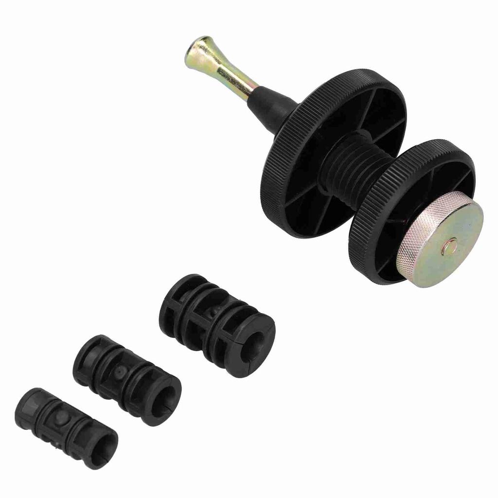Clutch Alignment Tool with 3‑Adapter Maintenance for Flywheels Without Pilot Bearing