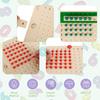Montessori Math Board Game Multiplication and Division Board Wooden Math Teaching Aids for Homeschooling Classroom Activities