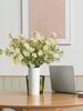 5 Pcs Silk Gypsophila Artificial Bouquets UV Resistant Fake Flowers Artificial Babys Breath Flowers for Home Wedding Party DIY Arrangement Table Decor