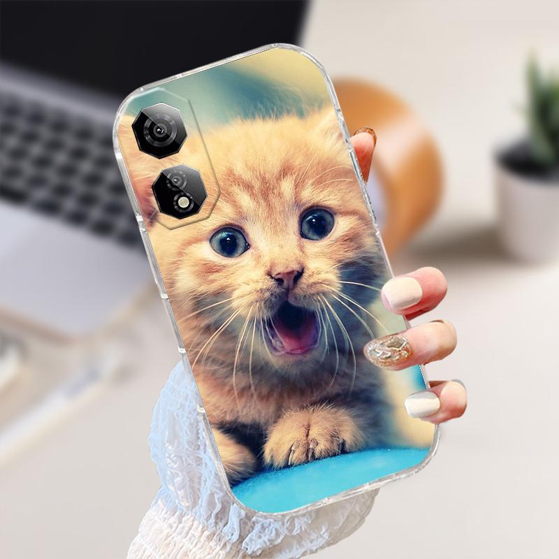 Для ZTE Nubia Neo 2 5G Чохол NubiaNeo2 Мультяшний Тварина М'який Силікон ТПУ Прозорий Чохол Для Nubia Neo2 Z2352N Прозорий Телефон Fundas