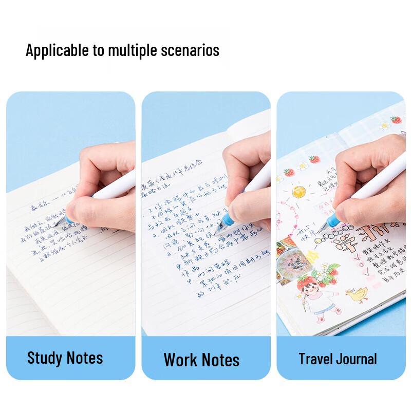 Deli EF Fine Nib Posture Correction Fountain Pen Set