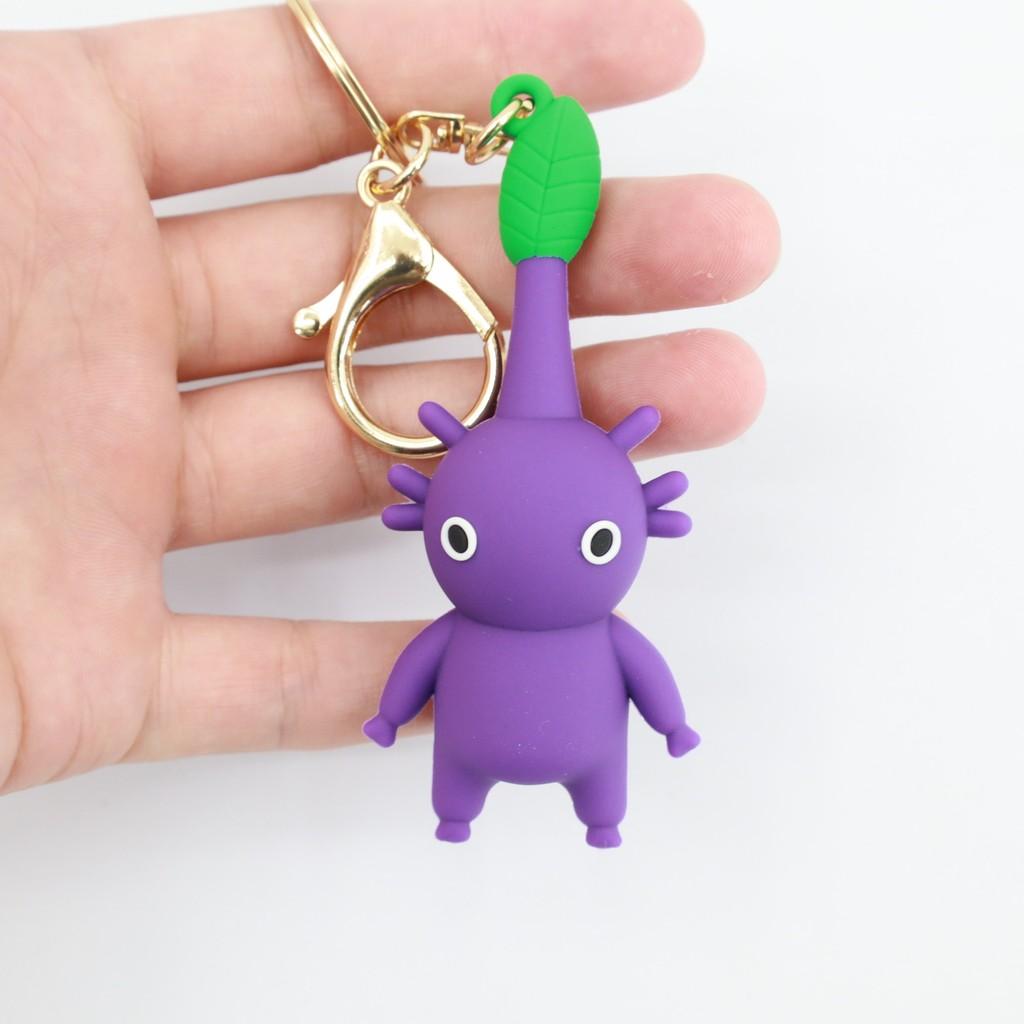 Pikmin 4 Keychain Pvc Cartoon Collectible Gift For Kids And Fans