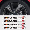 BQAZ9 4Pcs Car Scratch Sticker Decoration Stick Styling Sticker For Mercedes Benz AMG W205 W204 W206 W213 W212 W211 W222 W221 W177 W17