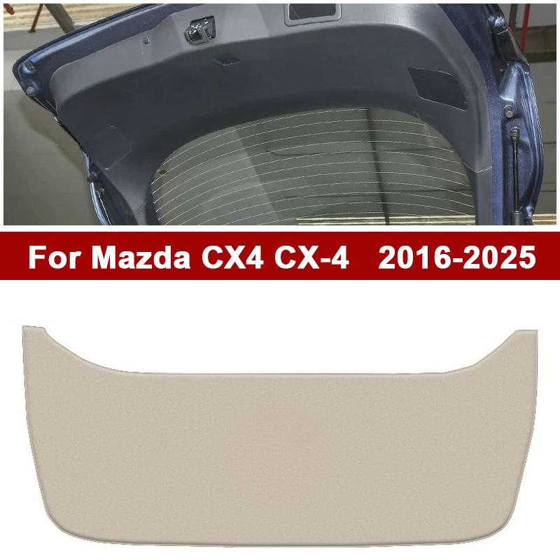 For Mazda CX-4 CX5 CX-5 2016-2025 Car Trunk Tailgate Protection Pad Trunk leather Anti-dirty Waterproof Backplate Protective Pad