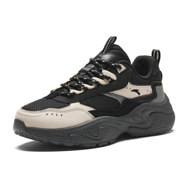 Anta Starlight Cushioning And Breathable Low Top Chunky Sneakers Women's Granite Gray Sneakers 922348837-5