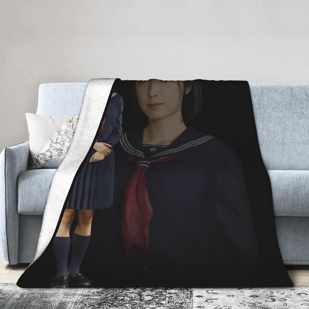 Silent Hill f Game Poster Blankets Quality Super Warm Throw Blanket Autumn Kids Home Decor Fashion Bedspread