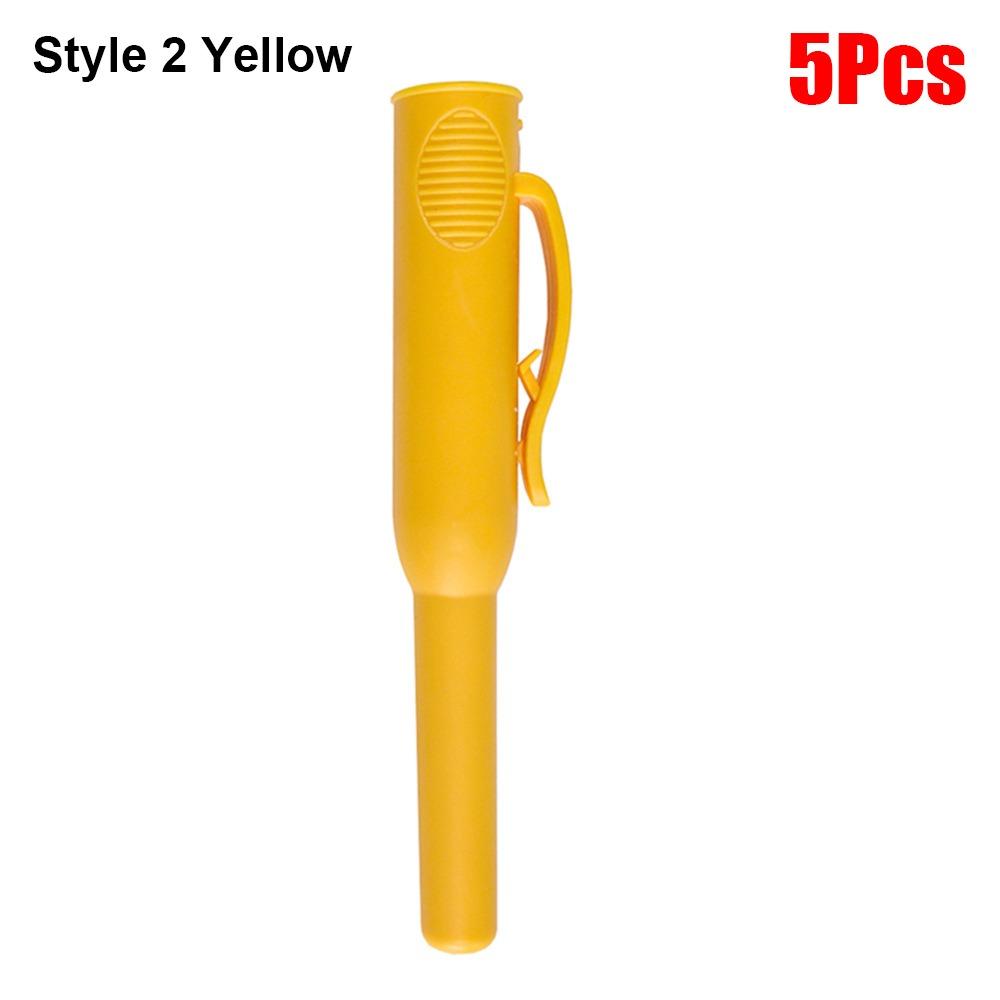 

5Pcs Plastics Carpenter Pencil Cover Deep Hole Convenient Mechanical Pencil Covers Non-slip Pencil Holder