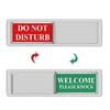 Do Not Disturb Vacant In Use Door Sign Privacy Slider for Home and Office Use
