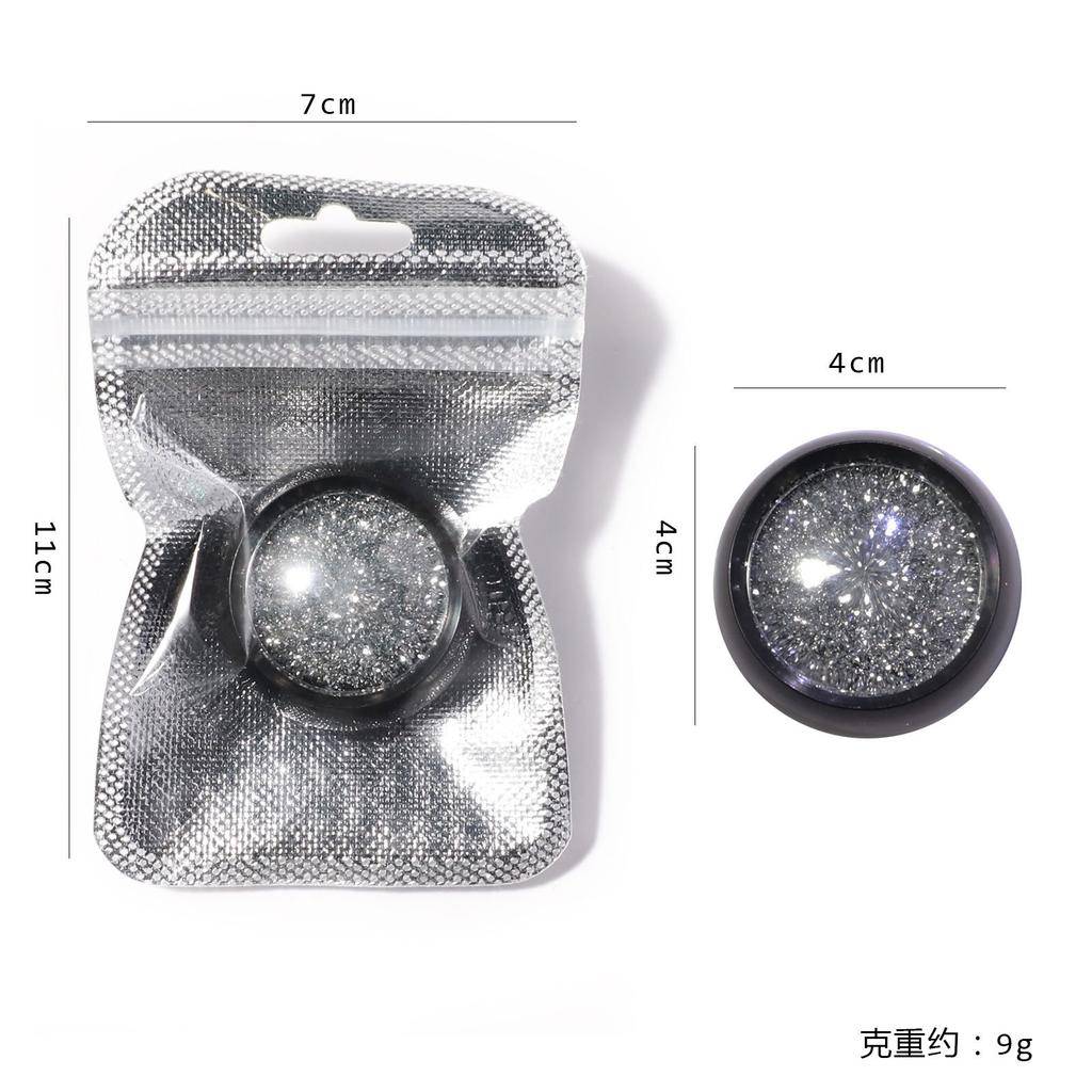 Nail Art Crystal Crushed Diamond Powder, Micro-Diamond Explosion Flash Reflective Bouncing Powder, High-Gloss Spar Glitter Powder, Nail Powder