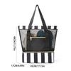 Modern Double Layer Travel Organizer With Breathable Design For Beach And Trip