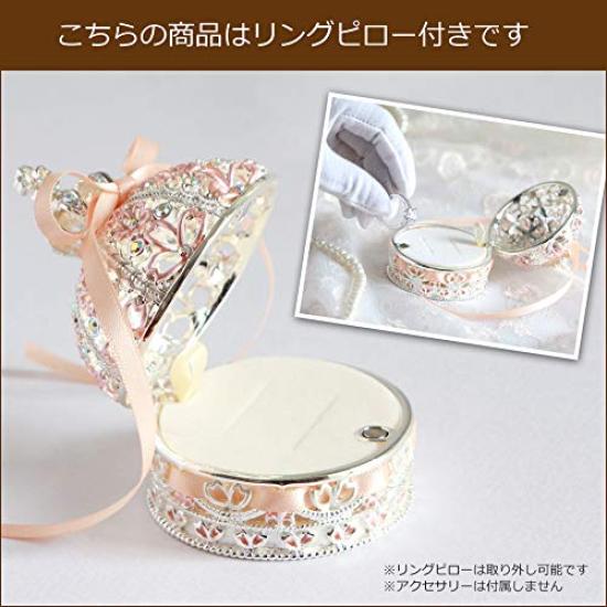 Crown with Pierce Purchase from Pierce <Sakura Ribbon> [Direct Shop] (BabyPink)