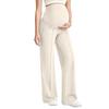 Maternity Yoga Pants, With A Belly Pocket, Stretchy Wide-leg Work/casual Pants, Maternity Loungewear Pants