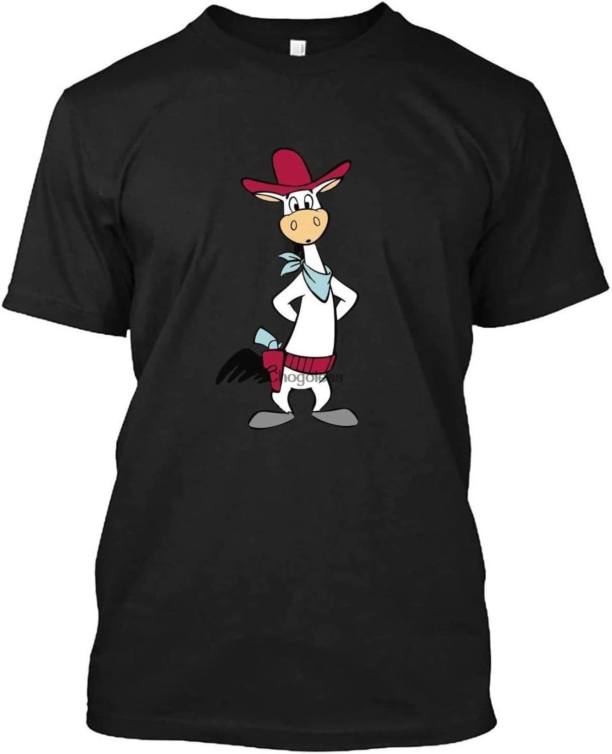 Fashion Casual T Shirt Quick Draw McGraw t Shirt for Men Black 3XL чёрный