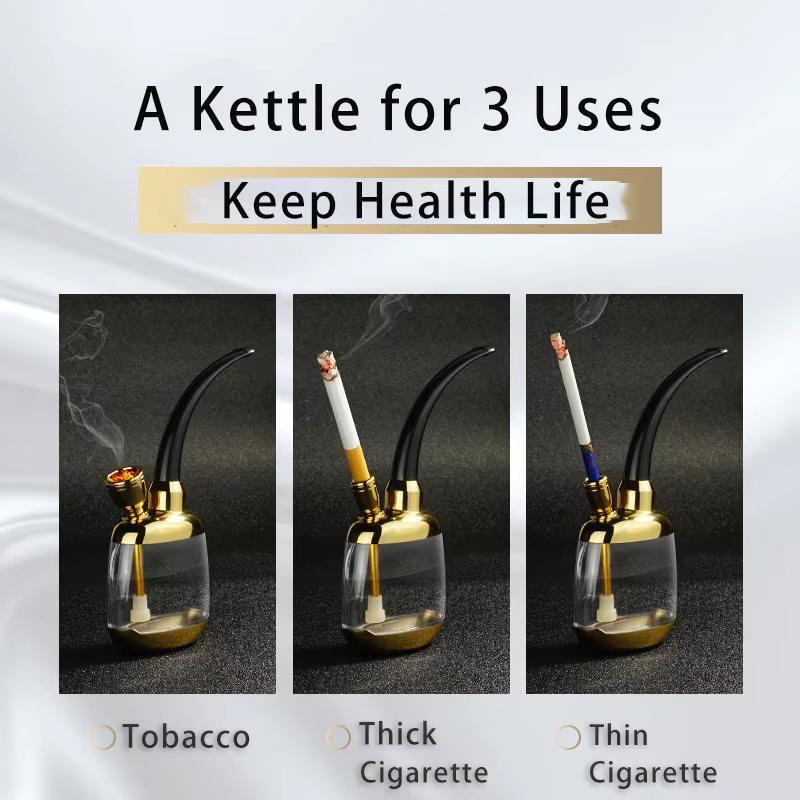 Mini Hookah with Shisha Accessories Portable Handheld Hookah Tool Water Pipe for Multifunctional Small Shisha Set