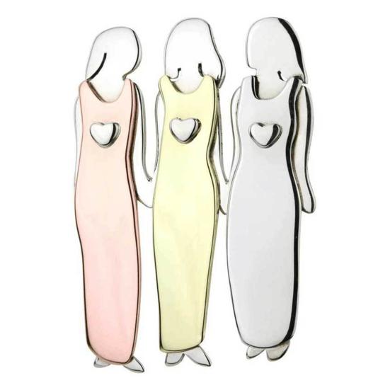 

Брошка Сестринство Дівчата Тримаються за Руки Значок Жіноча Дружба Лацканний Значок Аксесуар для Сумок Светрів Шарфів Прикраса для Найкращої Подруги Подарунок 3