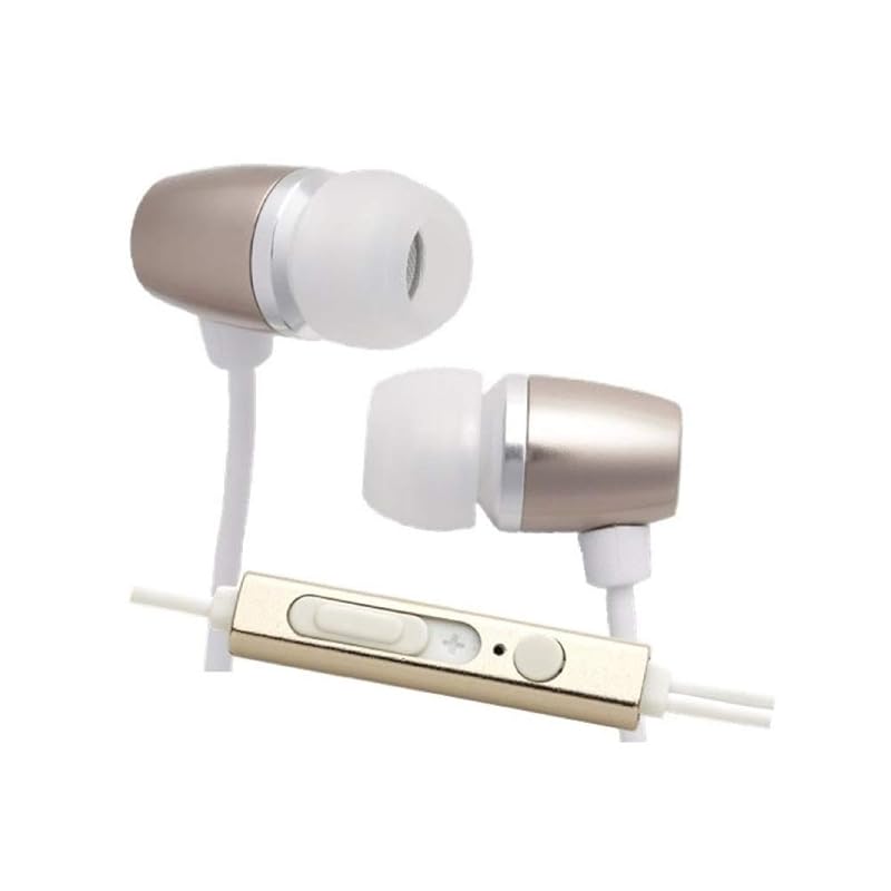 

Fun sea bream good sound aluminum earphone microphone TA-AM3 SBG sand beige