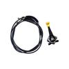 APSMOTIV Universal Throttle Cable Kit for JCB Backhoe Loader for JCB 3CX, 4CX, 1400B, 1600B, 214, 215 Heavy Duty Accelerator Control Cable with Lever