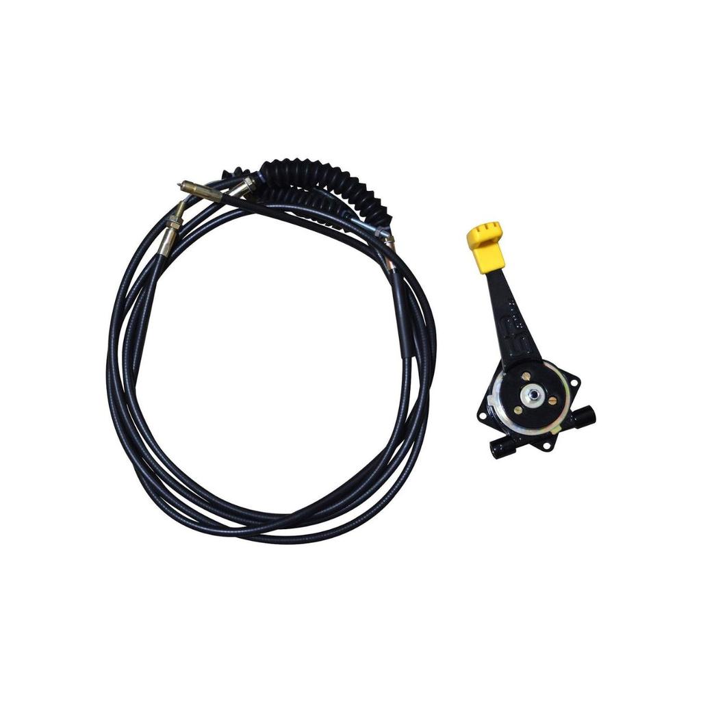 APSMOTIV Universal Throttle Cable Kit for JCB Backhoe Loader for JCB 3CX, 4CX, 1400B, 1600B, 214, 215 Heavy Duty Accelerator Control Cable with Lever