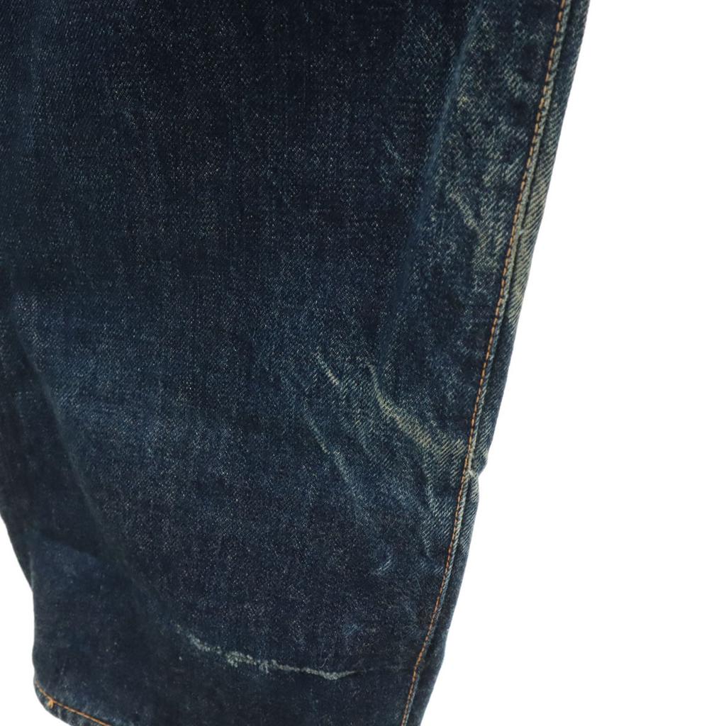 Evisu Made In Japan No. 2 Ebisu Seagull Paint Denim Pants W32 Jeans Men's Used