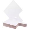18 Pcs Dry Erase Answer Paddles, Handheld Double Sided Paddles Mini White Boards Small White Board Dry Erase Signs