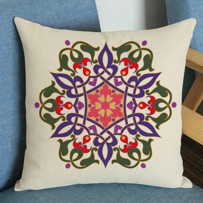 

Исламский мусульманский Ид аль-Фитр Домашнее украшение Наволочка Религиозный Мубарак Рамадан Ежедневная наволочка 66x66cm серый