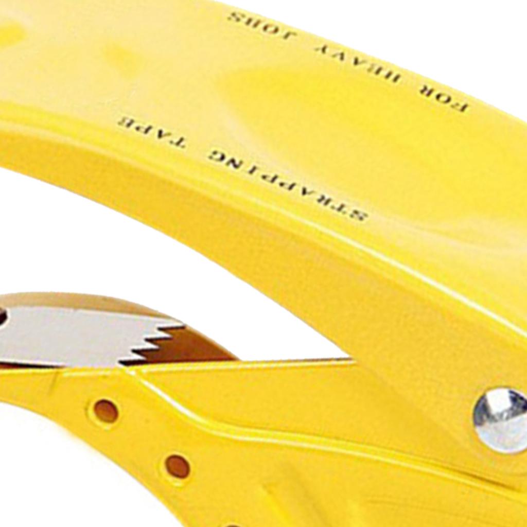 Packing Tape Dispenser Gun Cutter 6.0cm Cutter Sealing Cutting Tool for Transportation Yellow