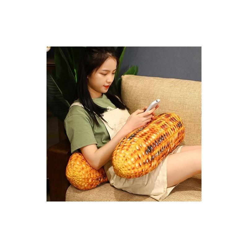 Simulation Roasted Corn Plush Doll Toy Pillow For Home Decor And Gift