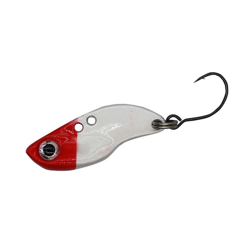 Metal Bait 2.5g Mini Fishing Lure With Single Hook Vib Full Swimming Layer Vibration Artifical Bait
