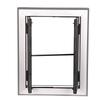 Pet Products of Large Aluminum Weather Proof Pet Doors With 2 Slide-in Panels for Dog Outdoor, Dog Doors With Beautiful Window