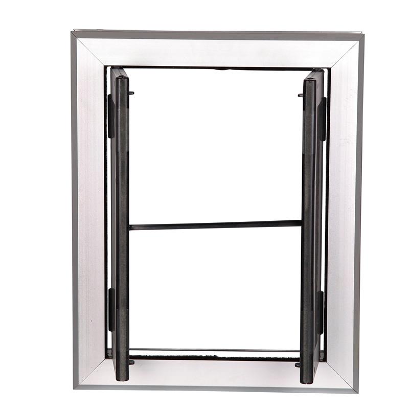 Pet Products of Large Aluminum Weather Proof Pet Doors With 2 Slide-in Panels for Dog Outdoor, Dog Doors With Beautiful Window
